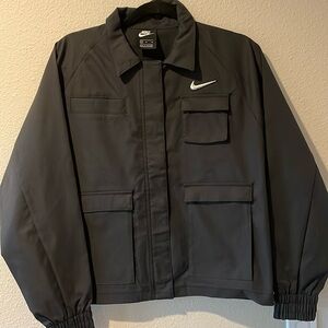 Nike midsize bomber-style jacket with 4 pockets